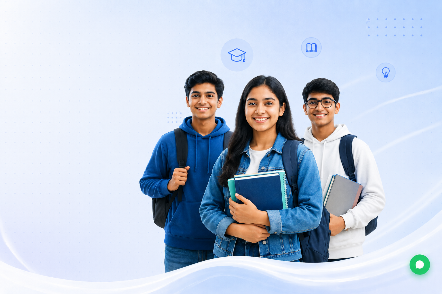 Students at Chetana Shiksha Niketan